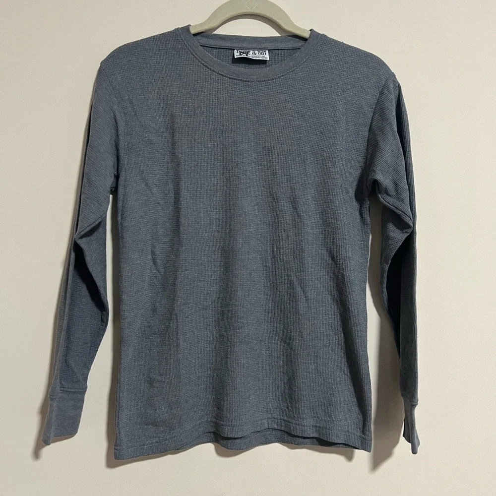 Three And Out Boys Thermal. Pristine Condition. Size L